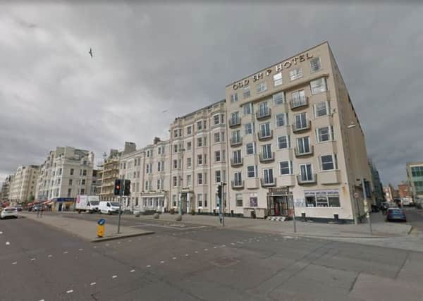 Old Ship Hotel Brighton (photo from Google Maps Street View)