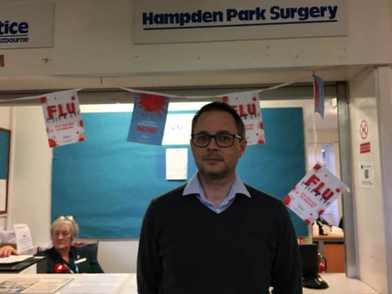 Dr Russell Brown at Hampden Park Surgery
