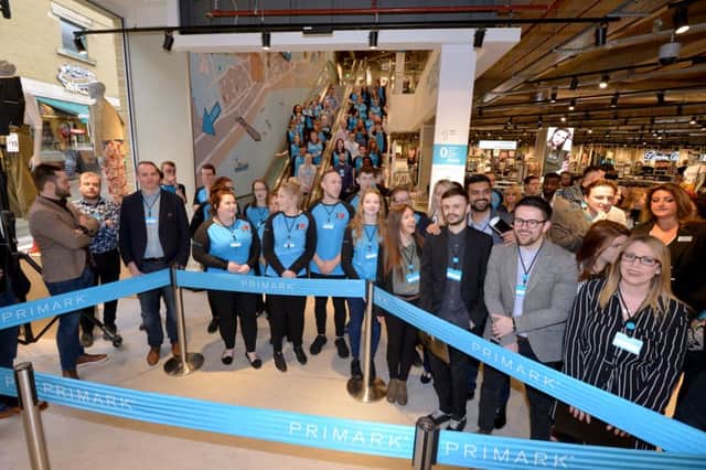 Opening of Primark in Hastings in March 2019