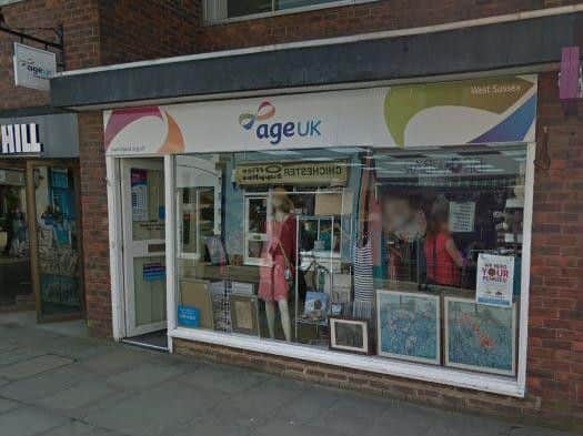 Age UK, Crane Street, Chichester. Photo: Google Street View