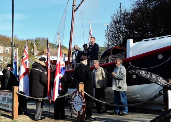 Hastings Lifeboat Remembrance 2 SUS-191211-092543001