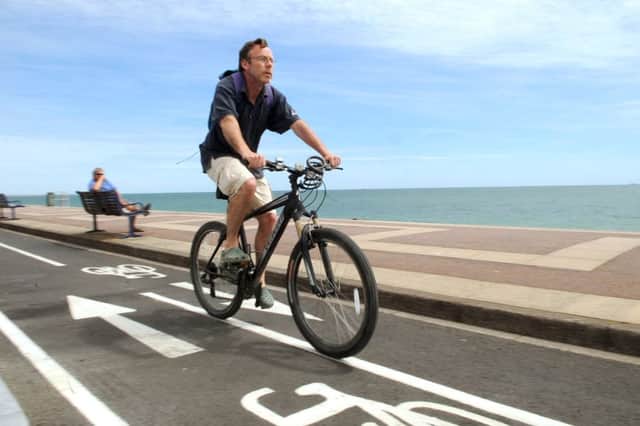 seafront cycle lane