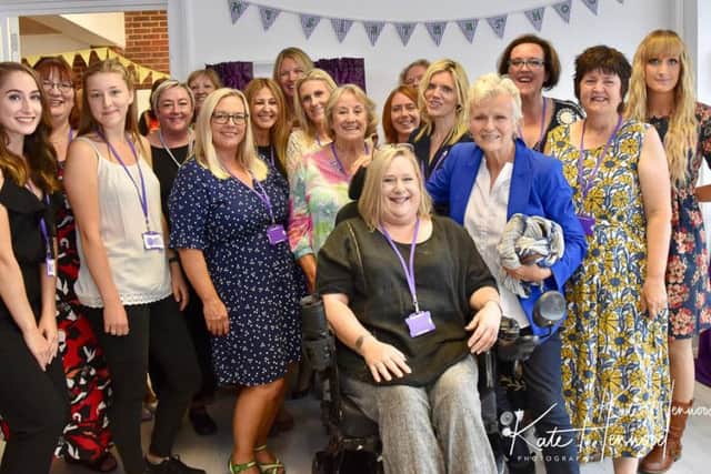 In August,Dame Julie Walters DBE officially opened My Sister's House's new centre building