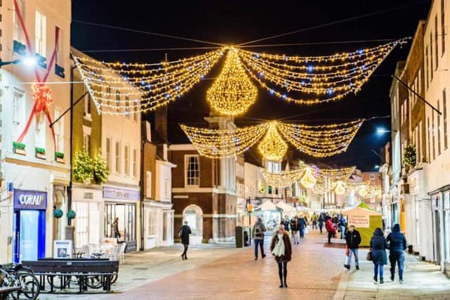 'Building upon the success' of last years Christmas illuminations, the Chichester Business Improvement District (BID) wantsto create a 'warm welcome' for shoppers and visitors over the festive period