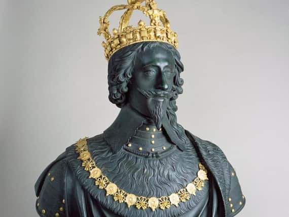 The unique bust, which was created by Hubert Le Sueur  an appointed sculptor to King Louis XIII of France