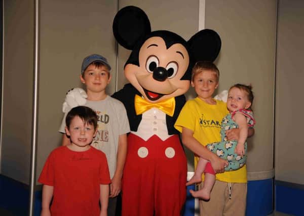 Jack Shorter with his siblings Harry, 13, Johnathan, 7, and Olivia, 4