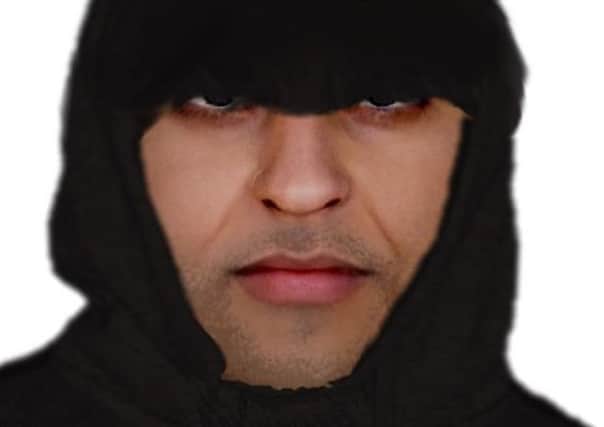 Sussex Police has released this E-fit of the suspect