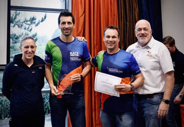 Eastbourne Triathlon won the Triathlon England Commercial Event of the Year Award