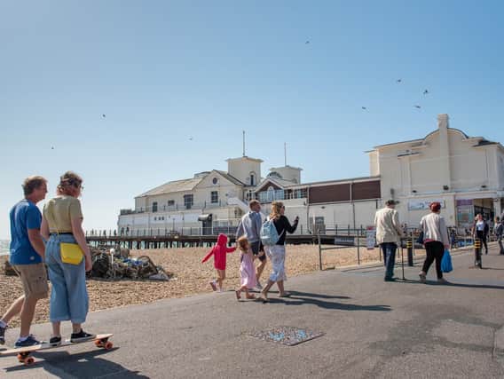 Having 'suffered the indignity' of coming bottom in a poll of 100 seaside resorts, Bognor was given a chance to show what it is really like, on the big screen. Photo courtesy of Goble Photography