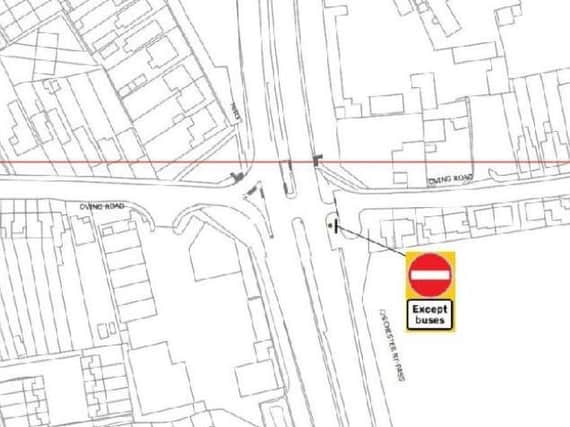 Oving Lights TRO schematic. Photo: West Sussex County Council