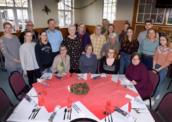 Surviving Christmas 2018, Hastings.

Some of the volunteers pictured on Christmas Eve SUS-181224-114415001