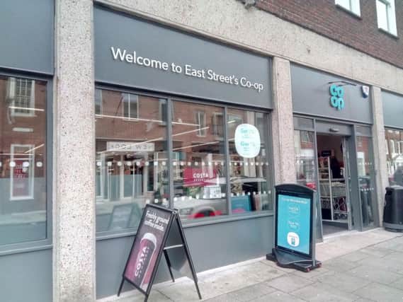 The new Co-op store in East Street