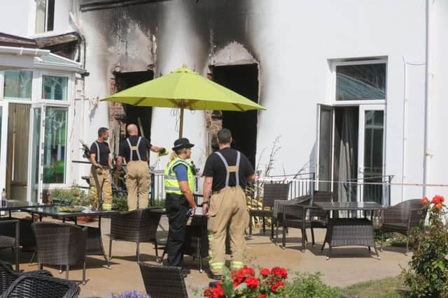 Three people died following a fire at St Michael's Hospice