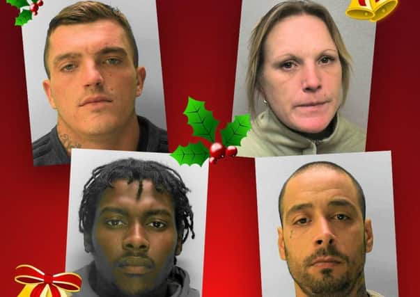 Sussex Police has released a 'naughty list'