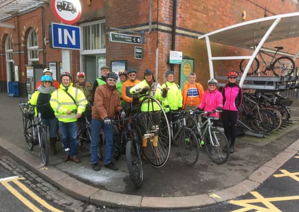 Members of Bexhill Wheelers and Classic Cycle Group have welcomed improvements to cycle facilities at Southern stations. Picture: Govia Thameslink Railway