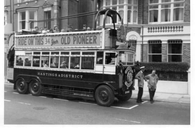 A Hastings Trolleybus