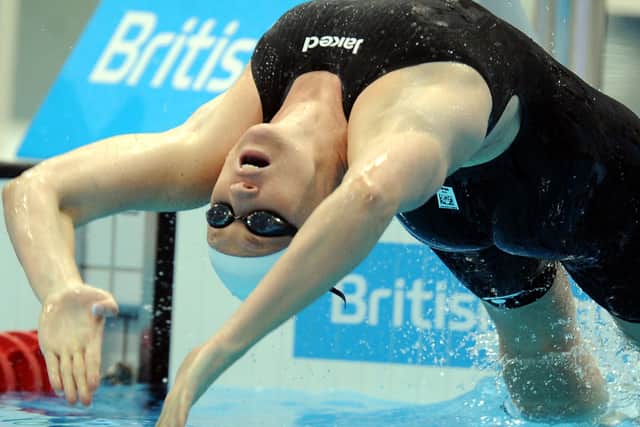 Gemma Spofforth just missed out on a 100m backstroke medal