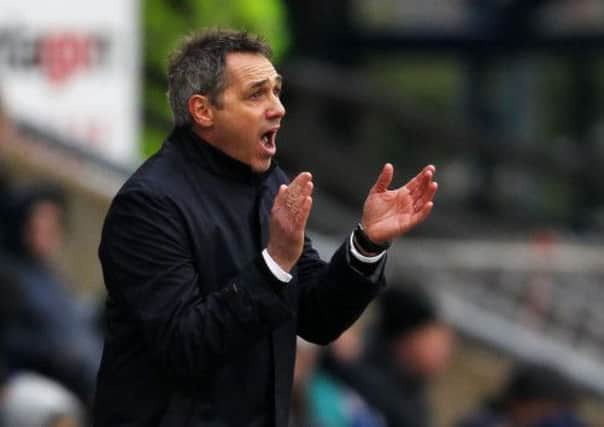 Guy Whittingham is demanding more from Pompey   Picture: Joe Pepler