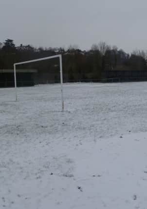 Rye United have been hit by yet another postponement, this time due to snow