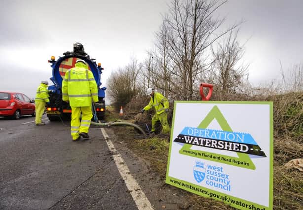Operation Watershed gets underway at Lancing Brooks