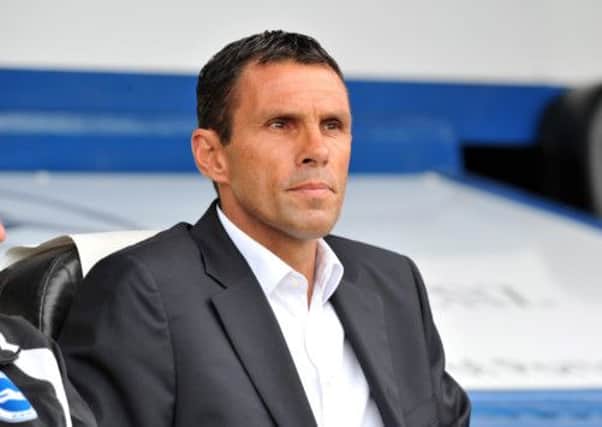 Gus Poyet hopes to lead Brighton to a famous victory over Palace on Sunday
