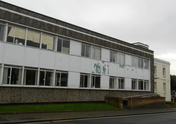 The empty former Arun housing offices in Church Street, Littlehampton