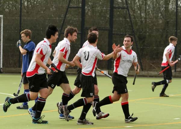 Horsham men are champions with two games to spare. Picture by Clare Turnbull
