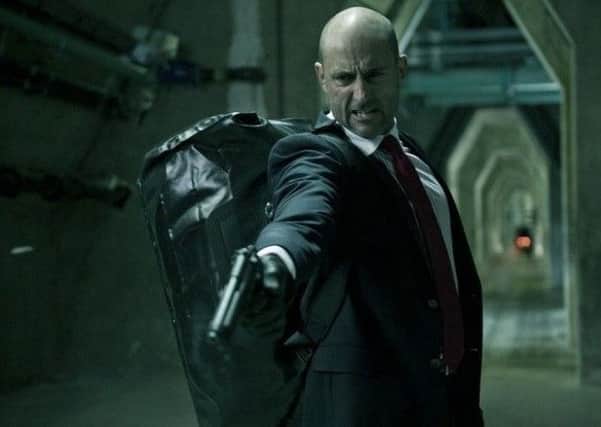 Mark Strong in Welcome to the Punch.