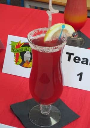 A Dragon's Den mocktail - picture submitted