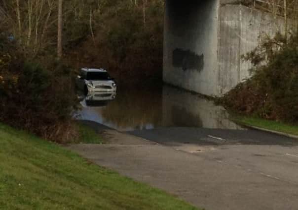Flooding in Blakes Farm Road (submitted).