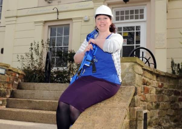 Juliet Nye will demonstrate her zest for life by abseiling more than 300ft down Portsmouths Spinnaker Tower           L13082H13