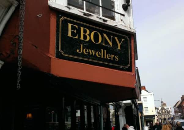 Ebony Jewellers, in South Street, Chichester