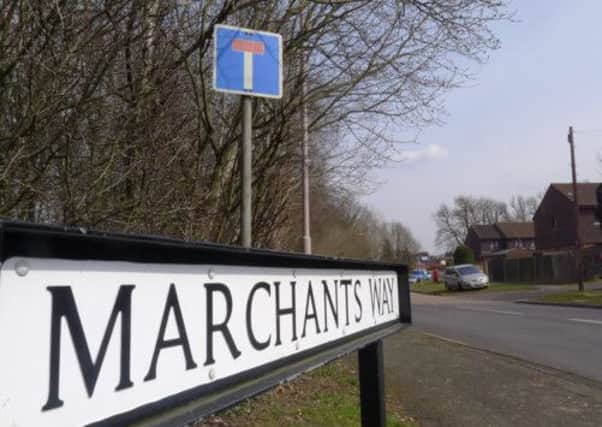 Marchants Way Burgess Hill April 2013   pic Phil Dennett