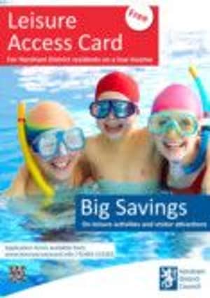 Horsham District Council Leisure Access Card