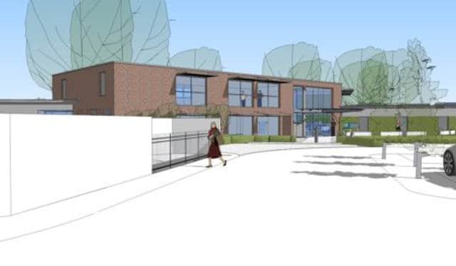 An artist's impression of how the St Barnabas Care Lodge might look