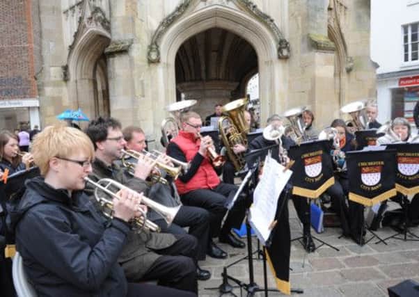 Chichester City Band. Picture by Kate Shemilt.C130513-1