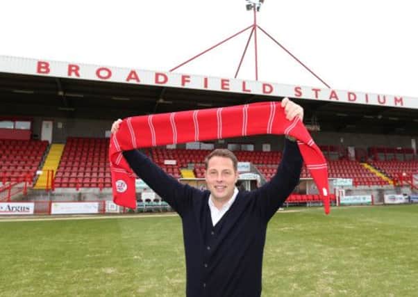 Making changes. Crawley Town CEO Richard Low