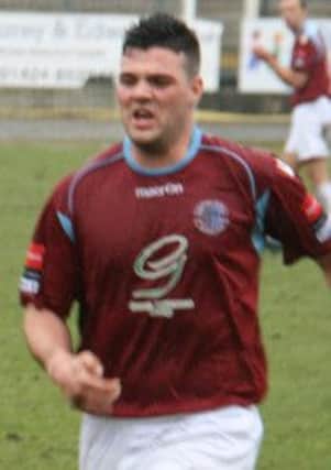 Jack Dixon's goal had sent Hastings United in level at half time. Picture by Terry S. Blackman