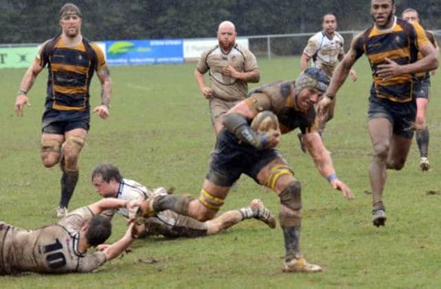 Worthing Raiders in action against Taunton