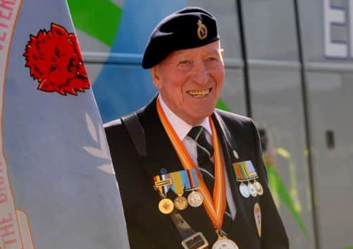 Sidney Smith of the British Korean Veterans Association.  Picture by Louise Adams C130561-6