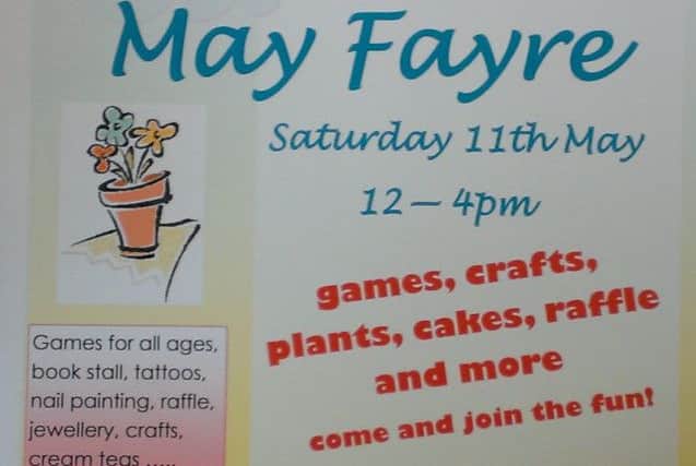The Unitarian Church in Horsham is bringing back its May Fayre in the church garden in support of the Butterfly Project