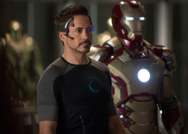 Robert Downey Jnr is Iron Man.
