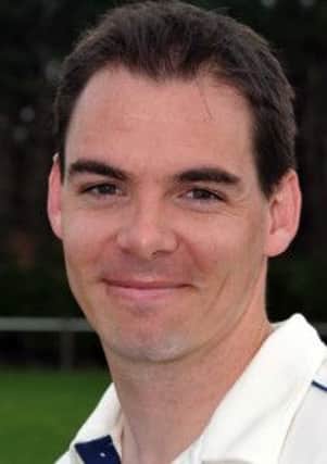 Sidley Cricket Club captain Scott Woodroffe
