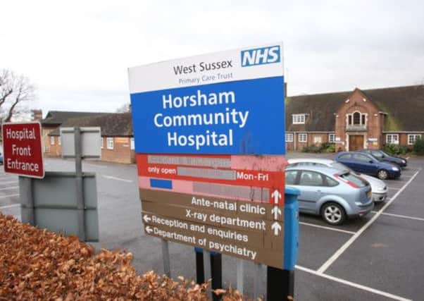 JPCT 291211 Hurst Road, Horsham. The Hospital. photo by Derek Martin