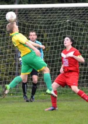 Action from Westfield's 3-1 win at home to Steyning Town. Picture by Steve Hunnisett (eh19013c)