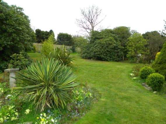 Garden of home for sale through agents Greystones