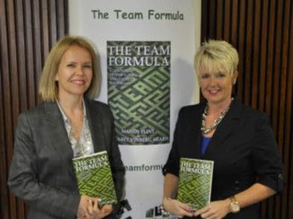 Mandy Flint pictured right with Elisabeth Vinberg Hearn (submitted).