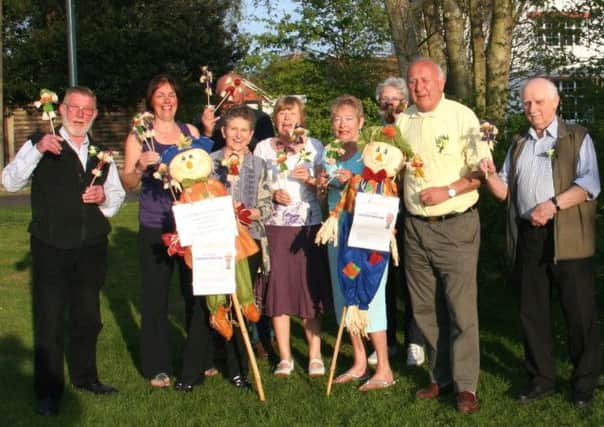 East Preston Festival committee members launch their scarecrow competition