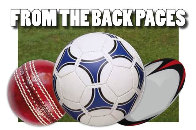 From the back pages