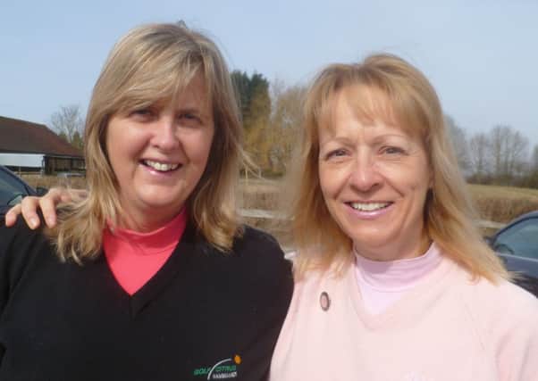 Successful Daily Mail Foursomes pair Irene Matheson and Jenny Frei